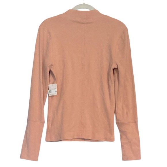 FREE PEOPLE The Rickie Top L 16” p2p+ Smoke Rose $30 Retail NWT - Picture 9 of 11